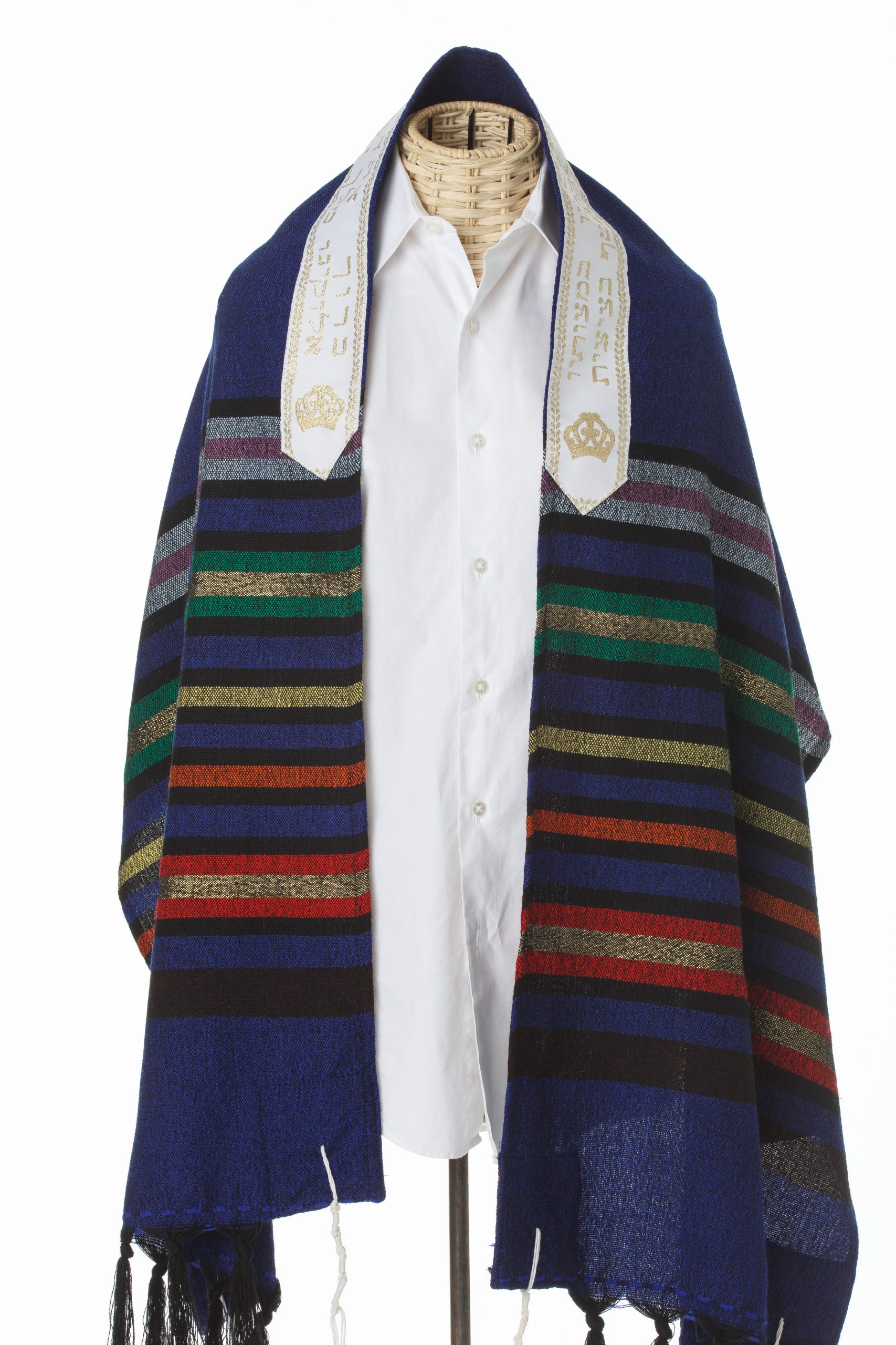 Elias - Men's Handmade Wool Tallit - The Tallis Lady