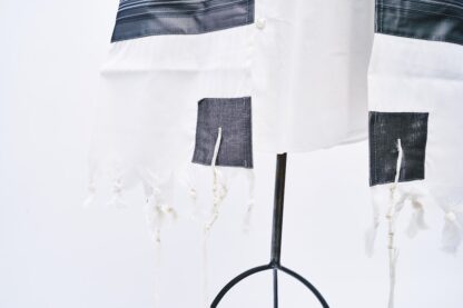 Colton - Handmade Men's Viscose Tallit - Image 9