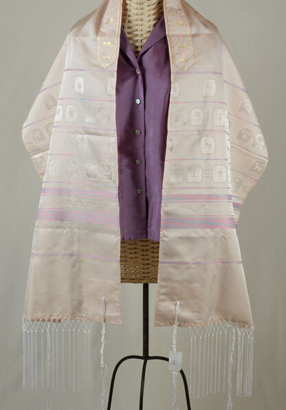 Zion - Women's 12 Tribes Rayon Blend Tallit